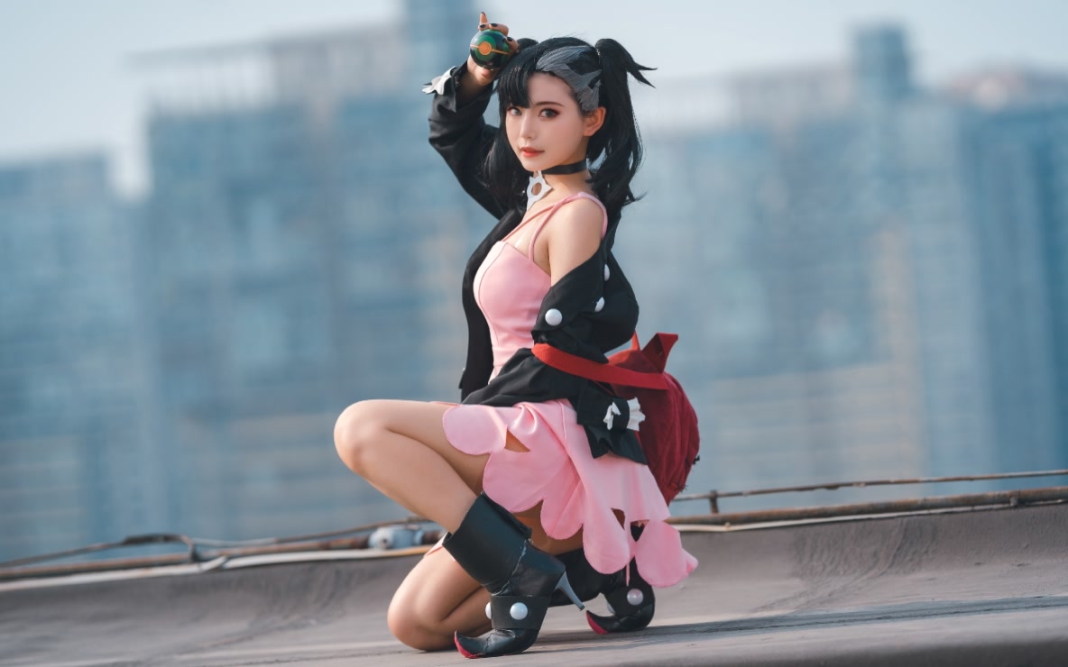 又纯又欲的元气美少女玛俐Cosplay