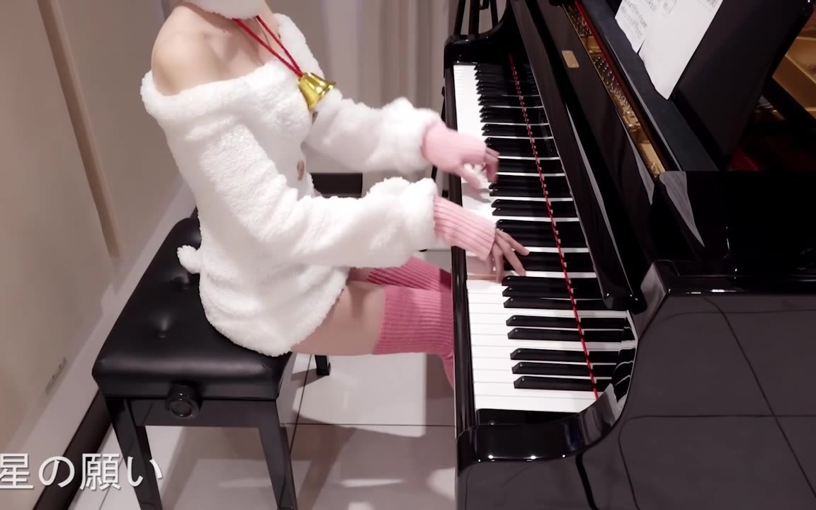 聆听萝莉小姐姐美妙的钢琴音异世界生活OST星之愿望ReZero kara Hajimeru Isek