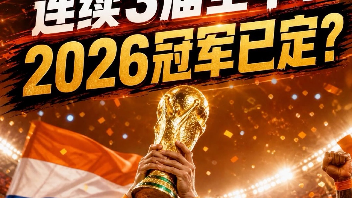 神预测再开口，2026世界杯荷兰真要封王？