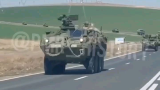 罗马尼亚的军队正在向摩尔多瓦边境移动（典型的苏制装备）