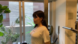 【滝トレ】20歳の美女が50kgのスクワットに挑戦するだけの動画