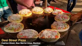 【印度街头小吃】20卢布的便宜披萨