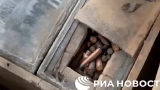 俄罗斯特种部队在顿涅茨克发现大量弹药