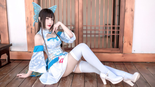 化作蝴蝶在你的心上翩翩起舞宵夜蝴蝶【4k60帧】