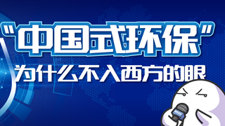我来说说“中国式环保”为什么不入西方的眼?