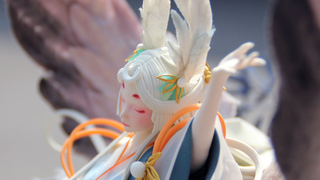 【毛秋秋】阴阳师——因幡輝夜姬超轻粘土手办制作