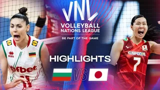 Bulgaria VS Japan - VNL 2024 W 