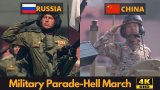 中国和俄罗斯阅兵大比较（4K超高清极致画质）