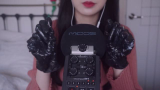 【助眠向】wooyeon用橡胶手套, 进行乳胶按摩触发音~