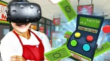 屌德斯解说 VR工作模拟器 黑心超市收营员教你如何敲诈顾客!