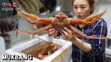 Hamzy~今天吃超奢侈的大螃蟹~！吃螃蟹吃到饱~(ft.螃蟹拉面）