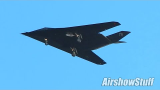 F-117夜鹰战斗机降落在米拉马海军陆战队航空站（2020/10/20）