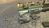 WorldofGuns:GunDisassembly模型“HK416游戏测试版”演示录屏