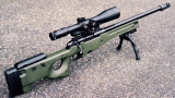 英国精密国际 AI AE狙击步枪射击（警用简化版AW/AWP）