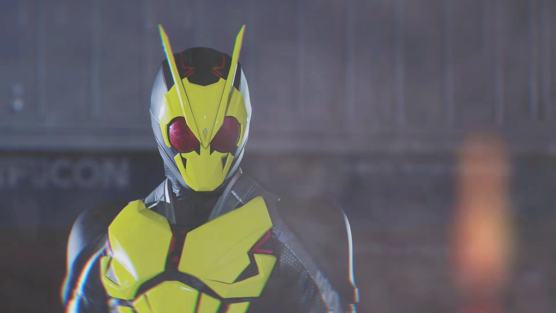 ノ- ( ゜- ゜)つロ