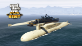 【GTA5】最新载具资产：虎鲸潜水艇，拥有垂发和直升机的导弹核潜艇！