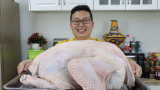780买只34斤大火鸡，做道“奥尔良烤火鸡”小舅子吃撑了