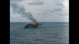 【AI色彩修复】二战巴勒姆号战列舰暴炸视频