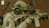 荷兰陆军特种部队KCT使用装Geissele MK15 MLOK的HK416A5射击