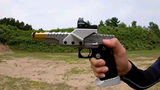 以色列BUL SAS II,口径9mm major,慢动作射击