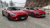 梅赛德斯 AMG GT S vs 捷豹F-TYPE