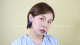 赏花季节的粉嫩妆容 少女力加倍