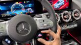 2021年AMG GLA 45 SUV的梅赛德斯-奔驰用户体验（MBUX）信息娱乐视觉回顾