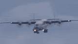 螺旋桨怪兽！俄罗斯安-22运输机