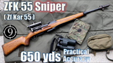 ZFK-55狙击枪 650码(约600米)射击评测 (9 HOLE)