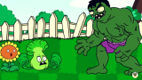 植物大战僵尸能这么玩僵尸变异成绿巨人，却被一拳送入地狱！