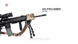 美军陆战队最新M27IAR步枪，基于HK416的设计，却有轻机枪的实力②     
